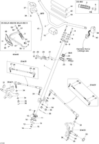 Fits 2002-2007 Can-Am Atvs Handle Bracket, OEM Part # 709400174