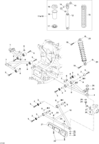 Fits 1999-2005 Can-Am Atvs LH Arm Protector, OEM Part # 706200180