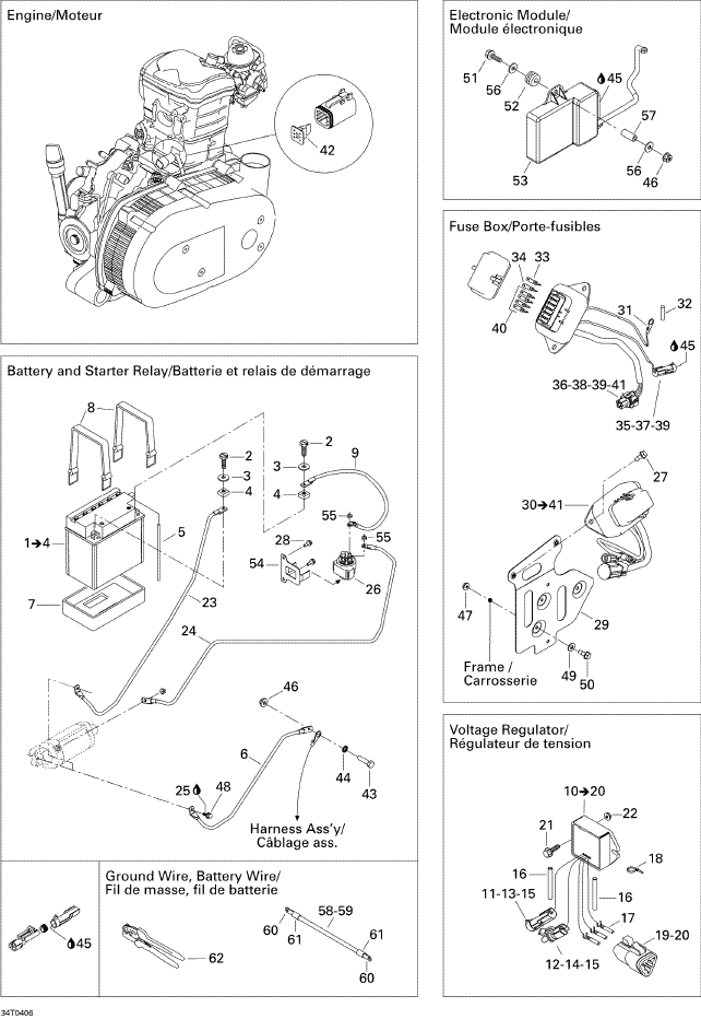 Fits 1999-2005 Can-Am Atvs Fuse Holder Ass Y, OEM Part # 710000579