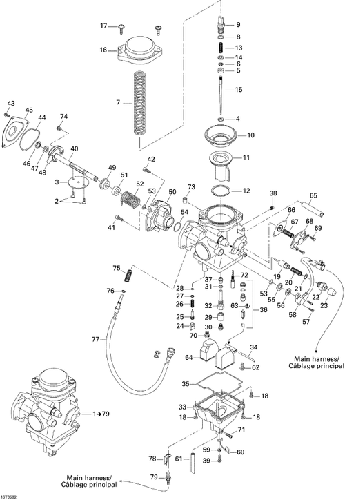 Fits 2000-2008 Can-Am Atvs Holder, OEM Part # 707200067