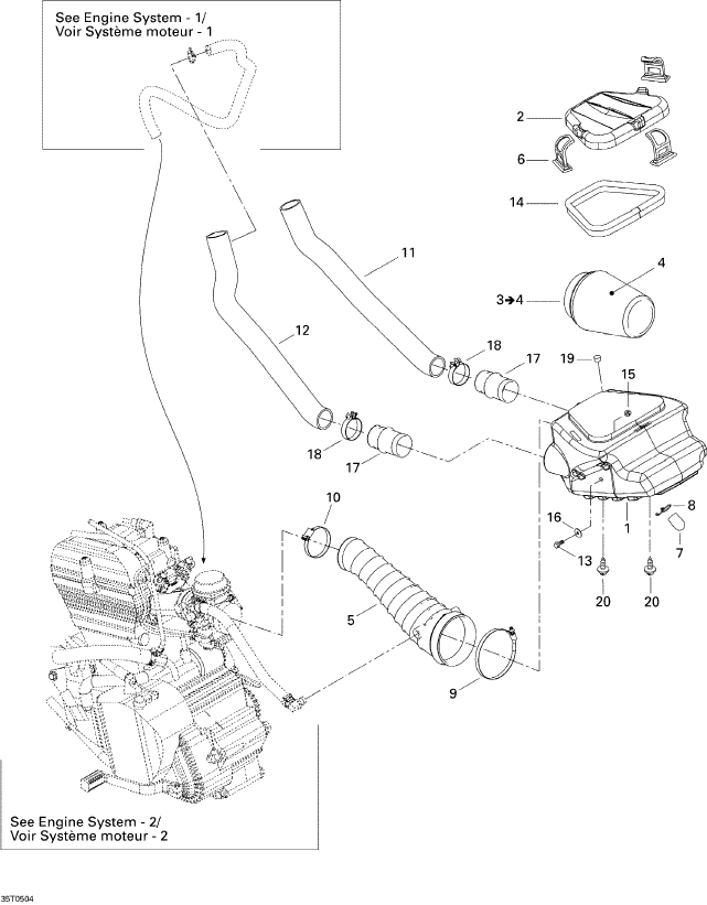 Fits 2000-2007 Can-Am Atvs Deflector, OEM Part # 707800038