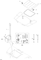 Fits 2004-2006 Can-Am Atvs Tool Box, OEM Part # A50121179000