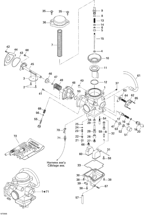 Fits 2000-2008 Can-Am Atvs Ring, OEM Part # 707200065