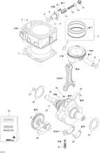 Fits 2002-2005 Sea-Doo Watercraft Shim, OEM Part # 420627363