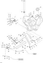 Fits 2002-2005 Can-Am Atvs Formed Hose, OEM Part # 709000047