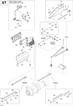 Fits 2004-2005 Can-Am Atvs Support, Black, OEM Part # 710000564