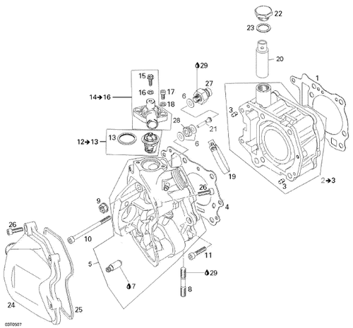 Fits 2005-2007 Can-Am Rally 175 O-Ring, OEM Part # A941041824010