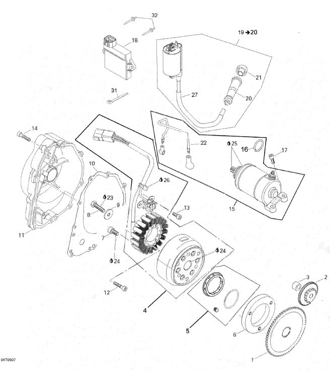 Fits 2005-2007 Can-Am Rally 175 Socket Head Screw M8 X 18, OEM Part # A9100008018CL