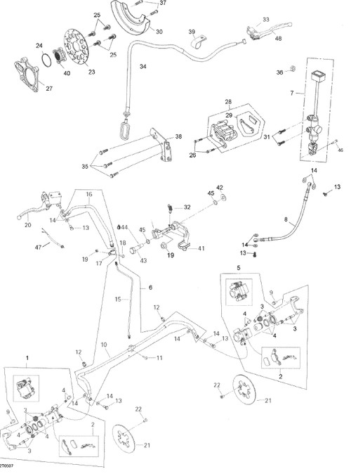 Fits 2005-2007 Can-Am Rally 175 Washer, OEM Part # A941051225010