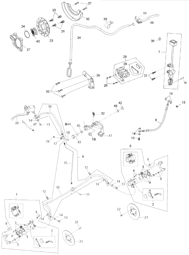 Fits 2005-2007 Can-Am Rally 175 Rear Axle Adjuster Bracket, OEM Part # A52120179000