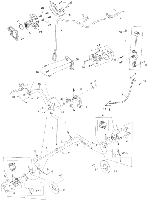 Fits 2005-2007 Can-Am Rally 175 Rear Axle Adjuster Bracket, OEM Part # A52120179000