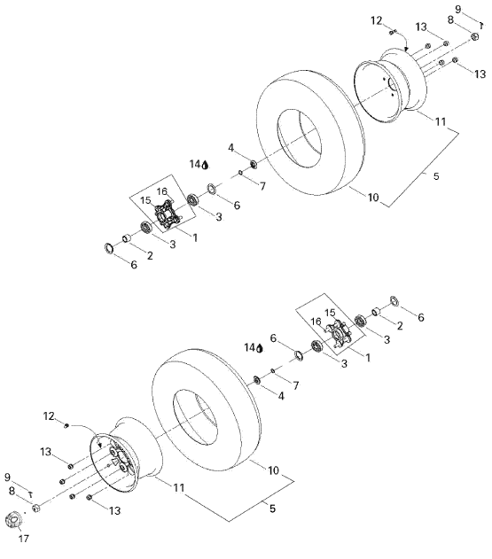 Fits 2003-2007 Can-Am Rally / Rally 175 Inside Bushing, OEM Part # 705400113