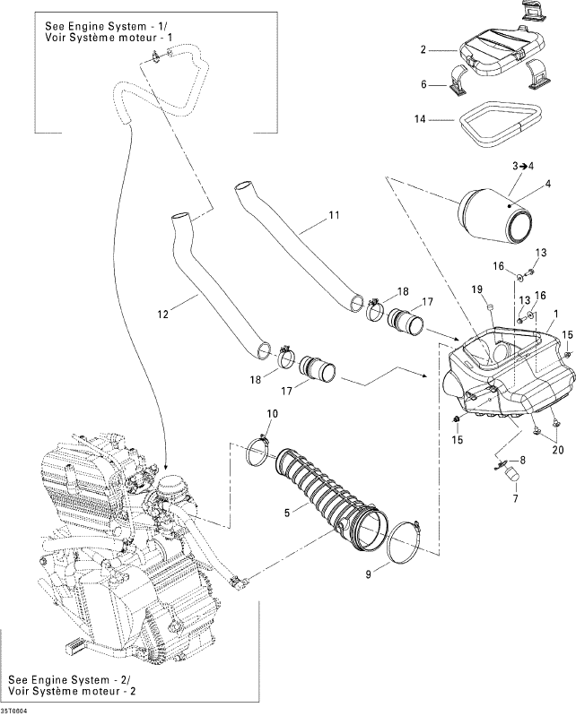 Fits 2000-2007 Can-Am Atvs Deflector, OEM Part # 707800038