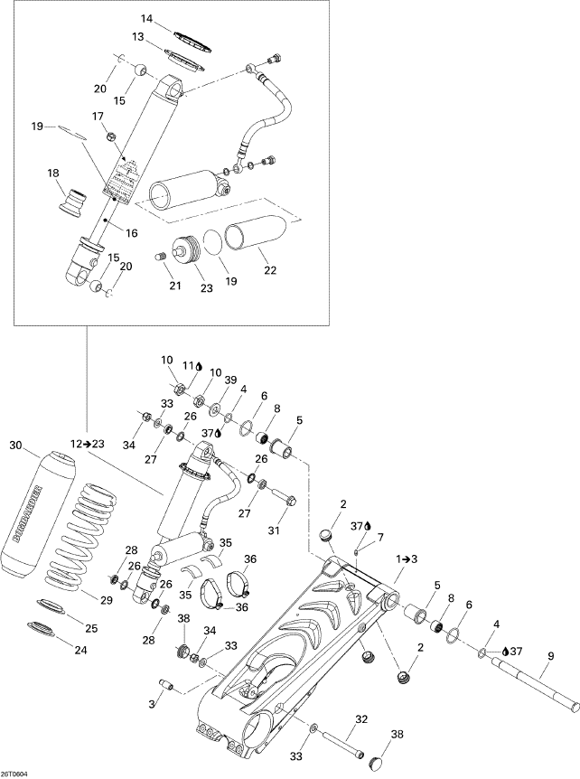 Fits 2000-2007 Can-Am Atvs Cushion, OEM Part # 706000103