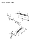 Fits 2006-2007 Can-Am Mini DS 90 4-strokes Valve Rocker Arm, OEM Part # A14431133000