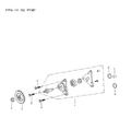 Fits 2006-2007 Can-Am Mini DS 90 4-strokes Drive Gear, OEM Part # A15150133000