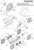 Fits 2006-2011 BRP Apache Track Kit Elastic Stop-Nut 3/8-16 Gr2, OEM Part # 250100084