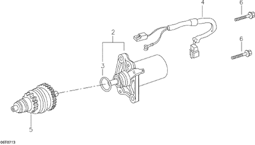 Fits 2006-2007 Can-Am Mini DS 90 4-strokes Oil Ring, OEM Part # A91324133000