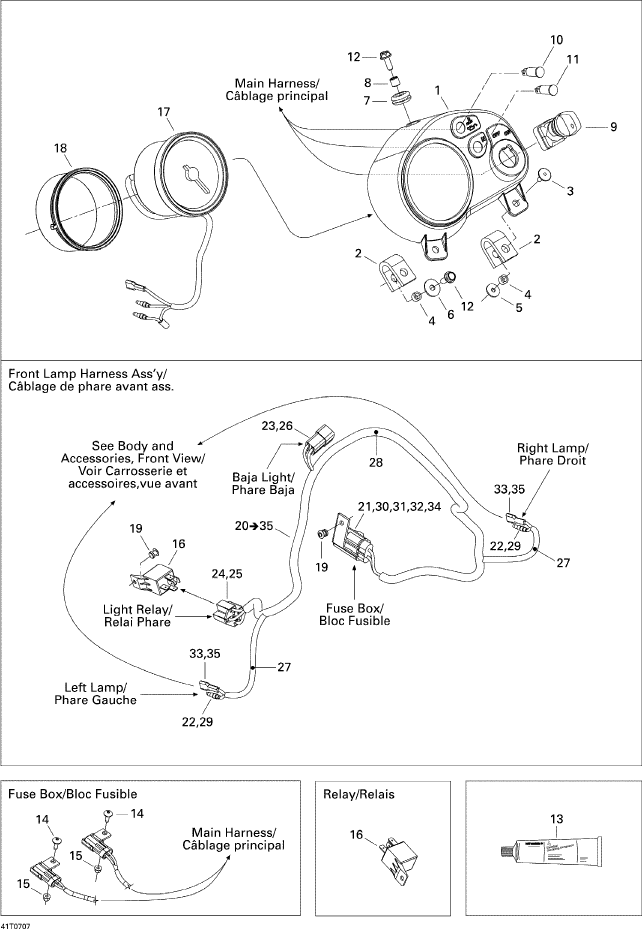 Fits 2002-2007 Can-Am Atvs Dashboard, OEM Part # 710000250