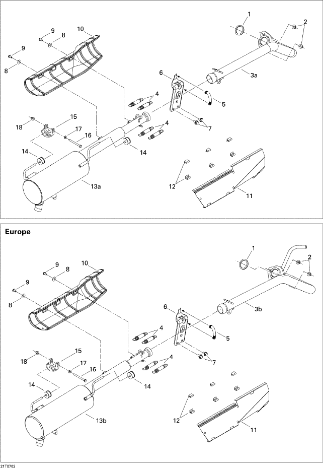 Fits 2005-2008 Can-Am Atvs Heat Deflector, OEM Part # 707600313