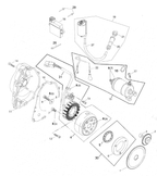 Fits 2005-2007 Can-Am Rally 175 Generator-Ac, OEM Part # A31100179001