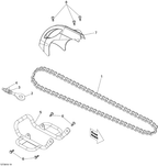 Fits 2008-2010 Can-Am Atvs Nut M6, OEM Part # V940010600001