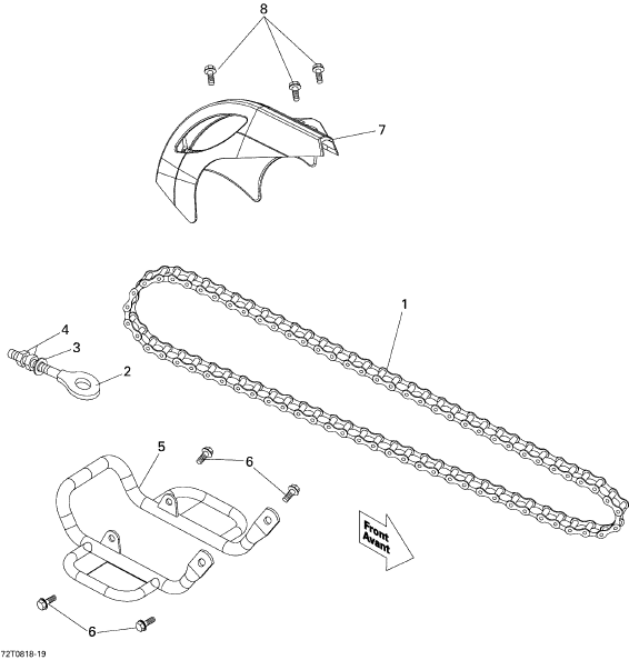Fits 2008-2010 Can-Am Atvs Nut M6, OEM Part # V940010600001