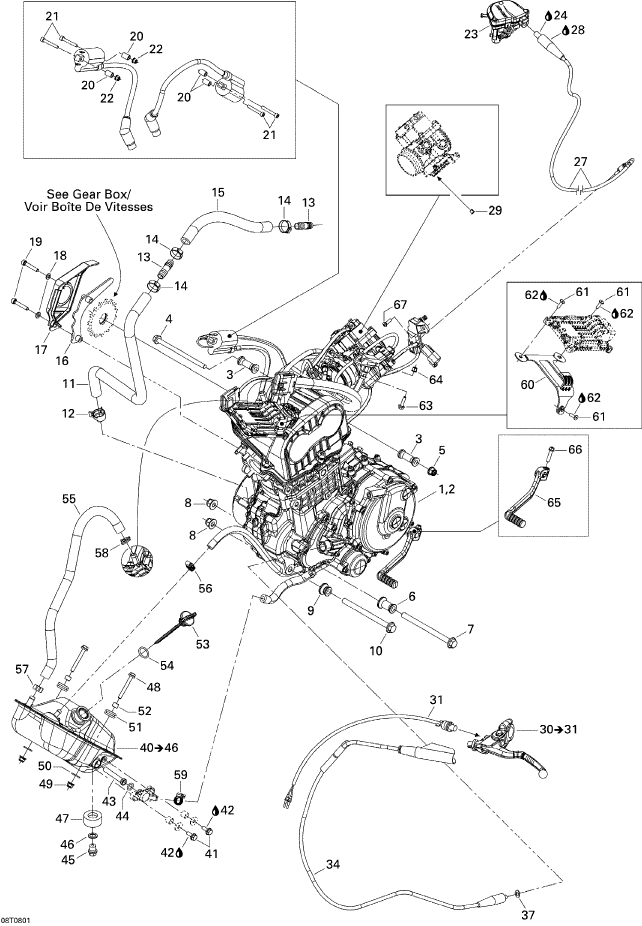 Fits 2008-2015 Can-Am Atvs Spacer, OEM Part # 293900074