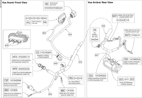 Fits 2003-2015 Can-Am Atvs Female Terminal, OEM Part # 710000356