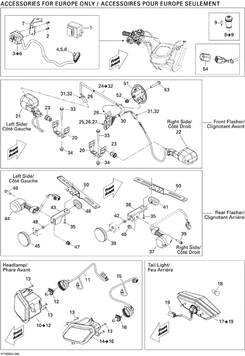 Fits 2003-2008 Ski-Doo Snowmobiles Flasher Unit, OEM Part # 710000581