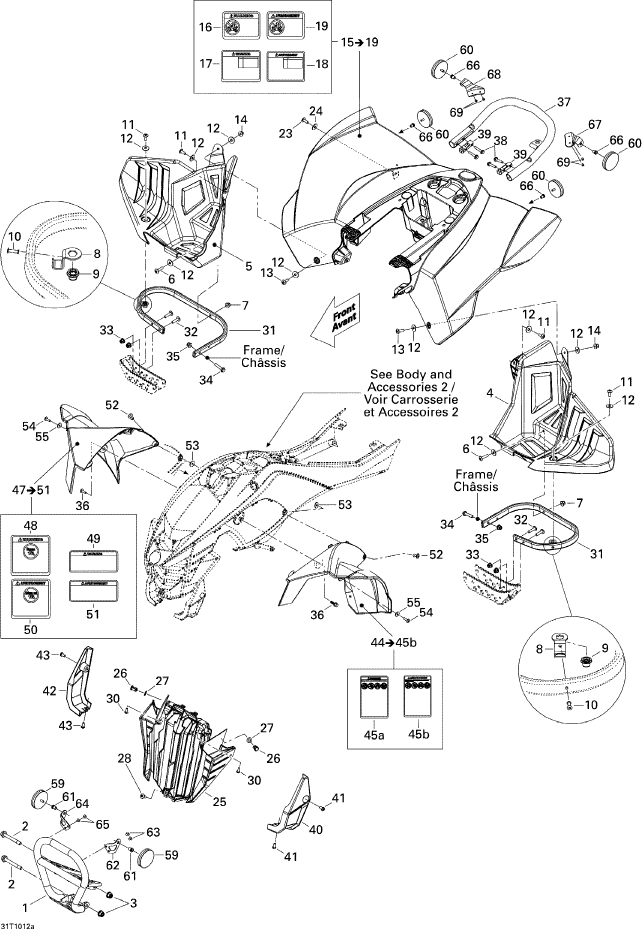 Fits 2008-2015 Can-Am Atvs Warning Decal, Tire Pressure, OEM Part # 704901365