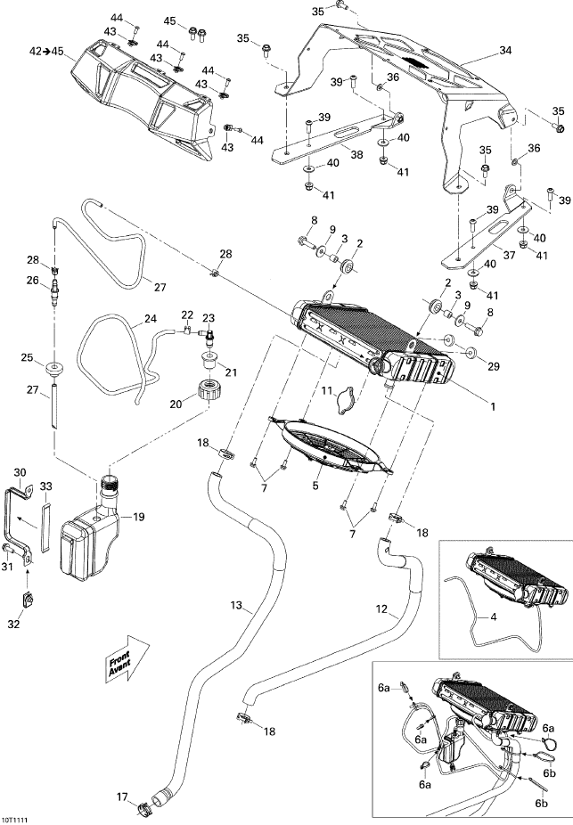 Fits 2011-2012 Can-Am Outlander 800R EFI, XMR / Outlander 800REFI Xmr Socket Head Screw M6 X 16, OEM Part # 250000172