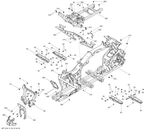 Fits 2012-2014 Ski-Doo Snowmobiles Front Link, OEM Part # 705202900