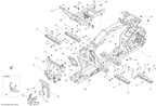 Fits 2012-2018 Ski-Doo Snowmobiles Welded Extension, Black, OEM Part # 705202291