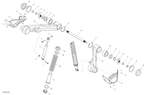 Fits 2005-2015 Ski-Doo Snowmobiles RH Protector, OEM Part # 706000334