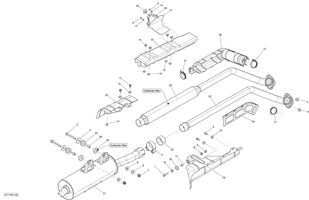 Fits 2008-2015 Can-Am Atvs Pipe_Exhaust Weld, OEM Part # 707600599