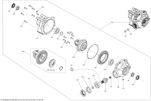 Fits 2003-2015 Ski-Doo Snowmobiles Ball Bearing, OEM Part # 293350044