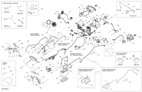 Fits 2003-2015 Can-Am Atvs Clamp, OEM Part # 705600311