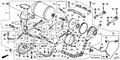 Honda New 2006-2011 Fits Honda Civic Frame, FR. Tank, Part # 74690-SNF-A00