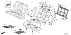 New 2014 Fits Honda Accord Pad, RR., Part # 82137-T2F-C41