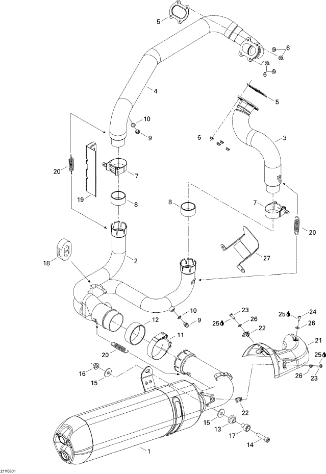 Fits 2008-2012 Can-Am Motorcycles Collar, OEM Part # 707600336