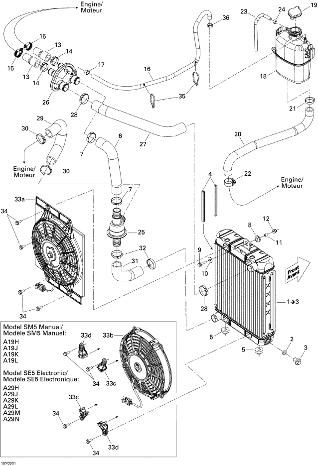 Fits 2008-2012 Can-Am Motorcycles Drain Plug, OEM Part # 709200218