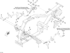 Fits 2010-2011 Can-Am Motorcycles LH Support, OEM Part # 705201638