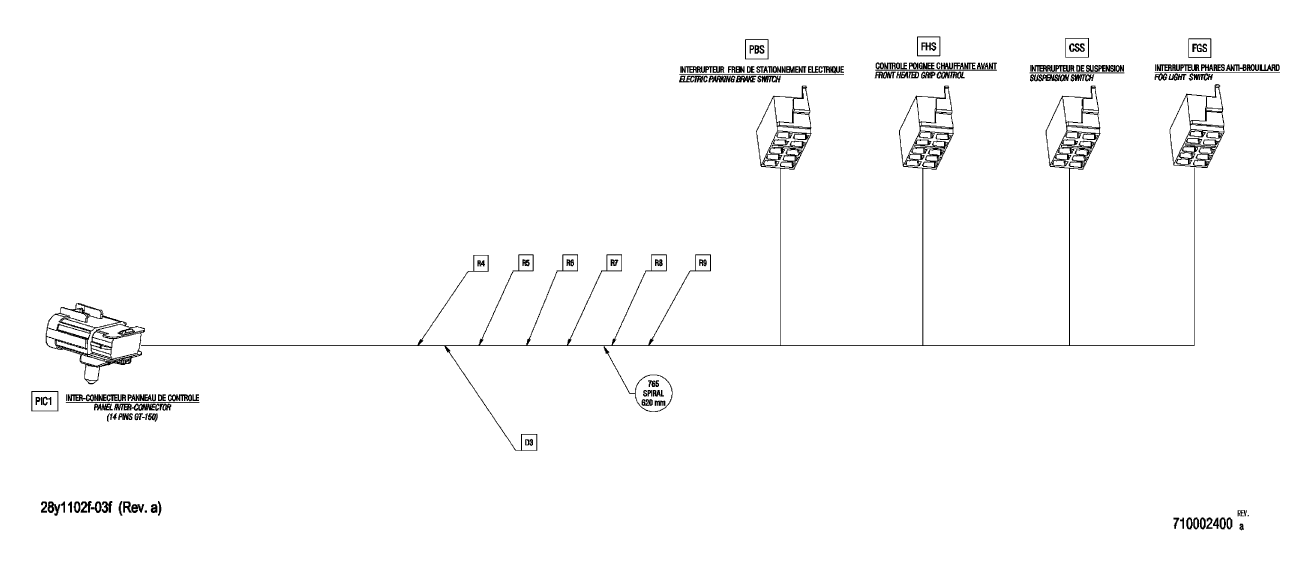 Fits 2010-2011 Can-Am Motorcycles Housing, OEM Part # 710002083