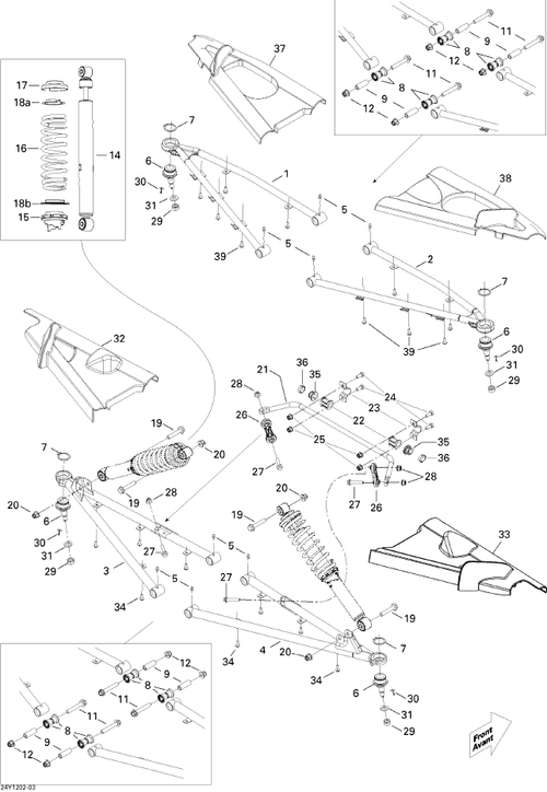 Fits 2003-2012 Can-Am Motorcycles Grease Fitting, OEM Part # 408200600