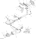 Fits 2014-2015 Can-Am Motorcycles Exhaust Tuned Pipe, OEM Part # 707600942
