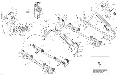 Fits 1996-2019 Sea-Doo Boats Nut-Stop Elastic Ms-17830, OEM Part # 212000005