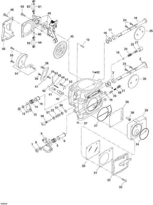 Fits 1996-2005 Sea-Doo Boats O-Ring, OEM Part # 270500127