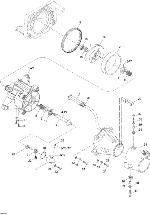 Fits 2000-2007 Sea-Doo Watercraft Spring, OEM Part # 271001108