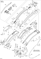 Fits 2000-2007 Sea-Doo Watercraft Socket Head Screw M6, Scotch Grip, OEM Part # 205961660